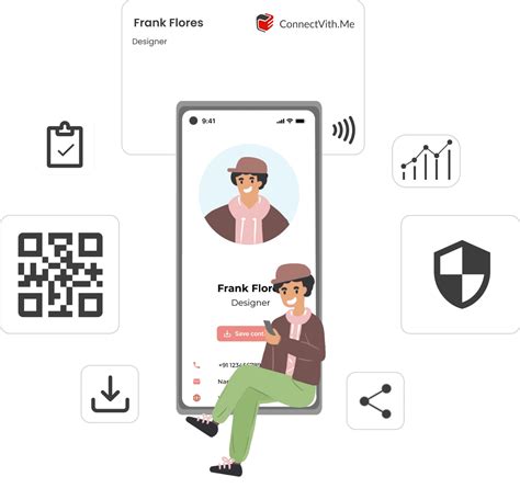 Digital business card | NFC business card | ConnectVith.Me