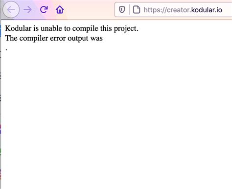 Image result for Compiler Error Output