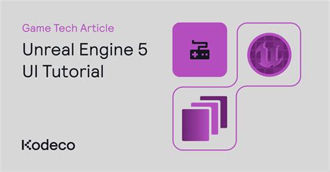 Image result for Unreal Engine UI Tutorial