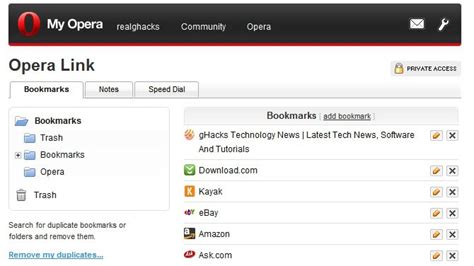 Image result for Opera Mini Link