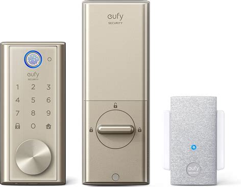 Buy eufy Security Smart Lock Touch, Nickel, Remotely Control with Wi-Fi ...