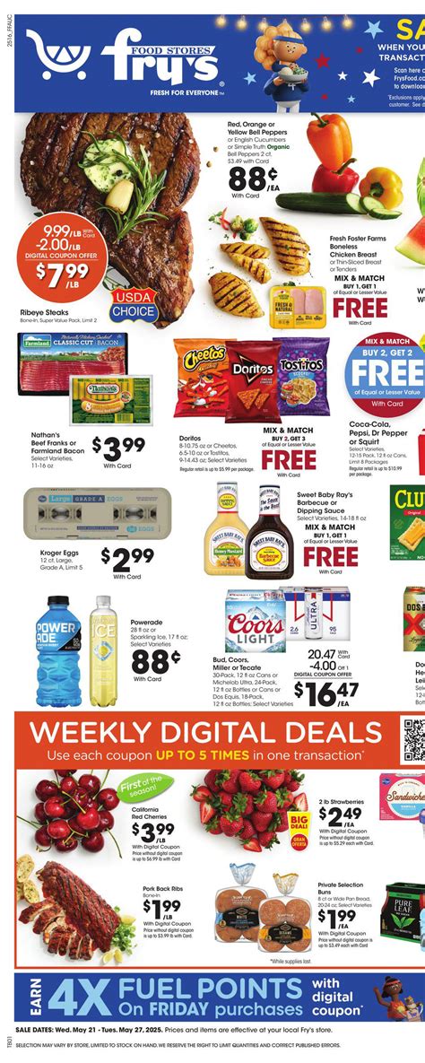 Fry's Weekly Ad May 21 - 27, 2025 | WeeklyAds2