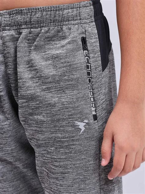 Boys Slim Fit Trackpants with Techno Guard