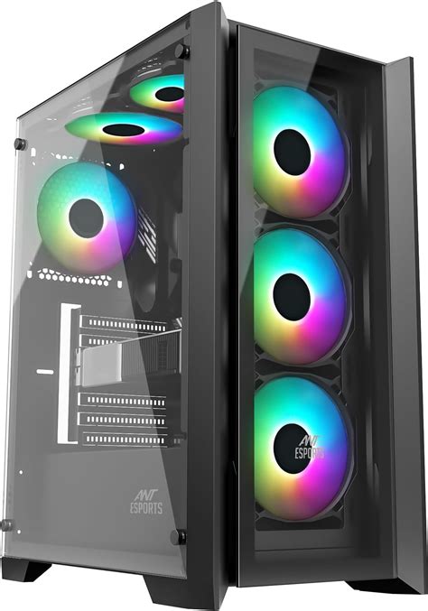 Amazon.in: Buy Ant Esports ICE-170TG Mid-Tower Computer Case/Gaming ...