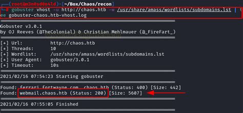 Chaos HackTheBox Walkthrough - Hacking Articles