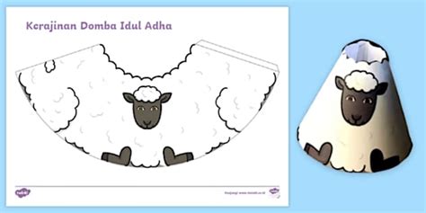 Kerajinan Domba Idul Adha (teacher made) - Twinkl
