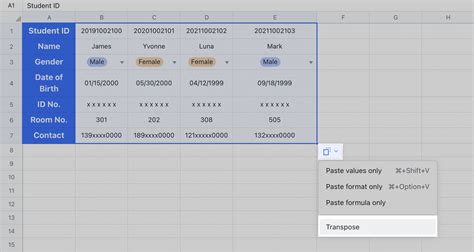Image result for Transpose All Columns except First in SQL