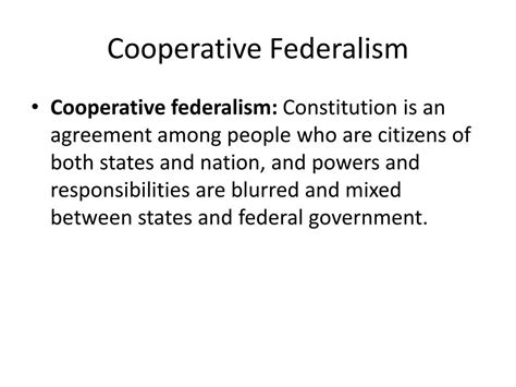 Co-operative Federalism Diagram 的图像结果