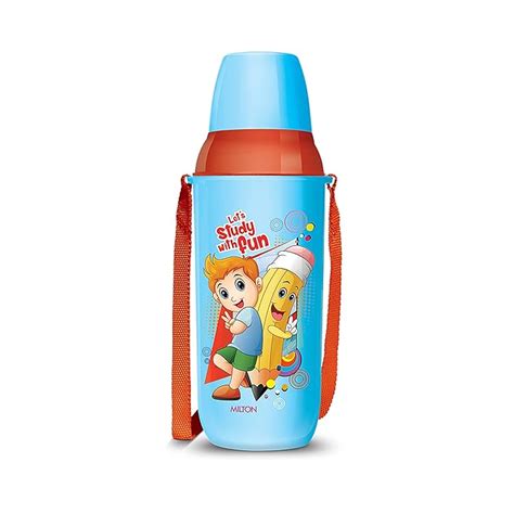 MILTON Steel Swift 600 Insulated School Kids Bottle with Inner Steel ...
