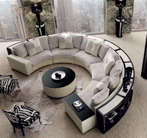 44 Cool Circular Sofa Designs Ideas For Living Room | Living room sofa ...