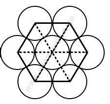 [Solved] A one-rupee coin is placed on plain paper. How many coins of ...