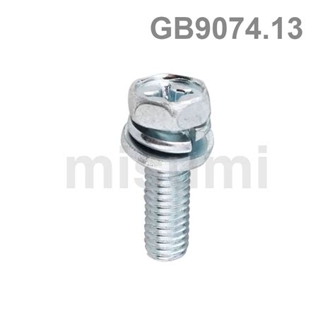 Cross Recessed Hex Head Screw With Captured Washer | MISUMI | MISUMI India