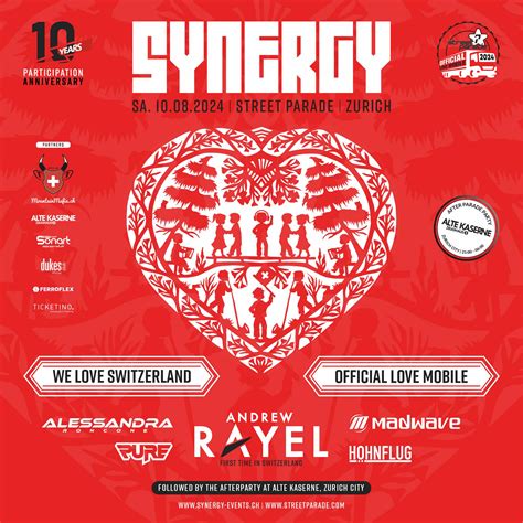 SYNERGY 'Love Mobile' @ Street Parade 2024 - SYNERGY Events