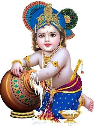 Lord Krishna Poster Fine Art Print - Decorative posters in India - Buy ...