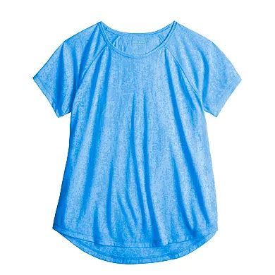 Petite Tek Gear® Essential Core Raglan Tee