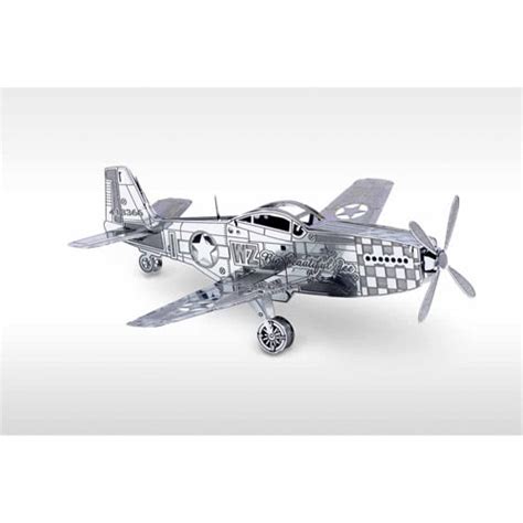 Buy Metal Earth 3D Laser Cut Model, P-51 Mustang Online at Lowest Price ...