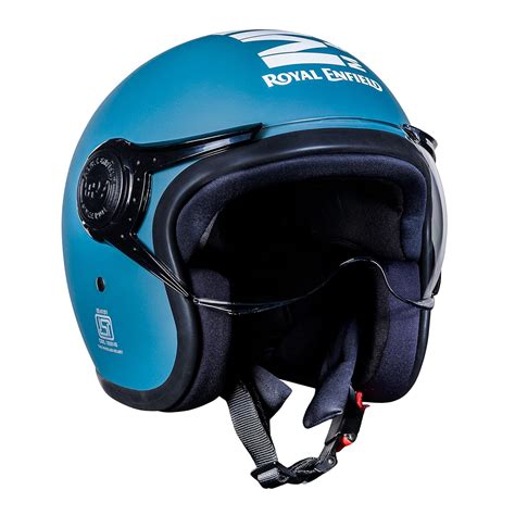 Royal Enfield ISI Certified Open Face MLG Helmet with Clear Visor(Matt ...