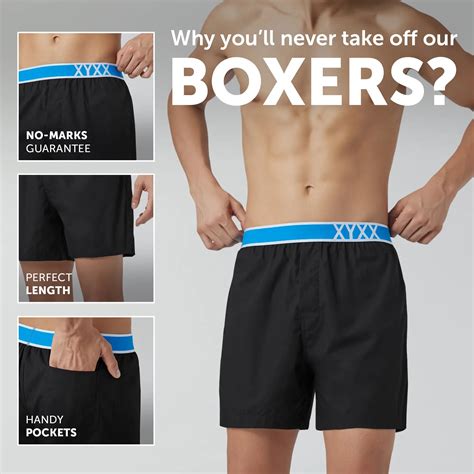 XYXX Boxers for Men | Pitch Black, Super Combed Cotton Underwear, Volt ...