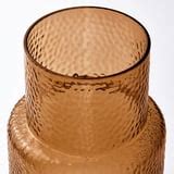 KONSTFULL vase, patterned/brown, 26 cm (10 ¼") - IKEA