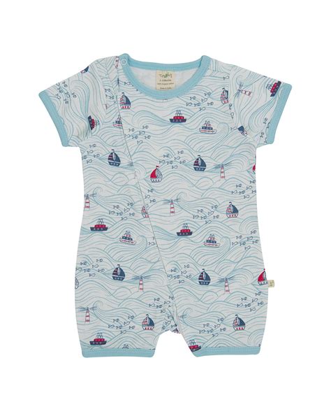 Tiny Twig Tiny Crew Zipsuit Romper-Printed-Organic Cotton-For Infants ...