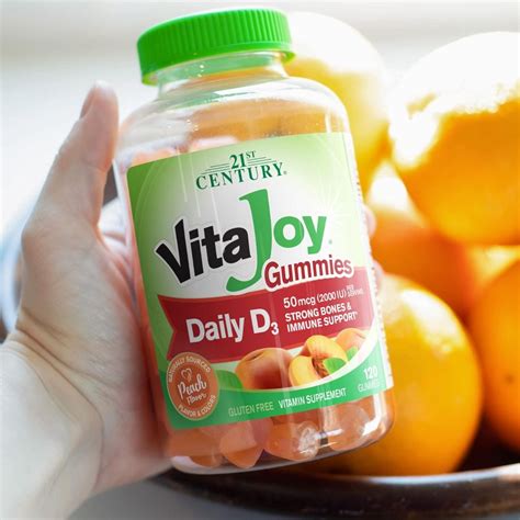 21st Century VitaJoy Vitamin D3 Gummies 2,000 IU 120Ct
