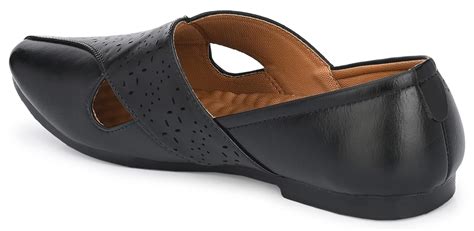 Buy Flooristo Patent Ethnic Juttis/Nagra/Mojaris/Formal Loafer Shoes ...