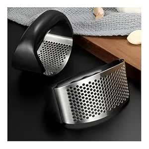 Buy Premium Stainless Steel Garlic Crusher and Ginger Crusher Manual ...