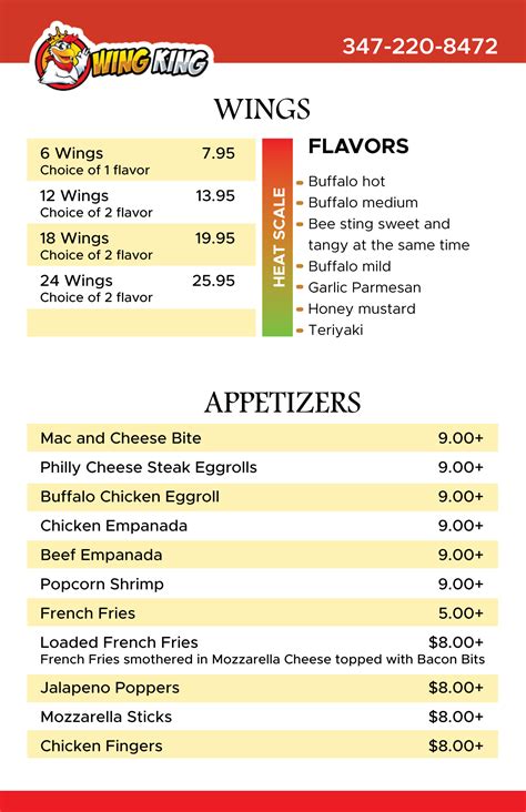 Wing King Restaurant in Staten Island / Menus & Photos