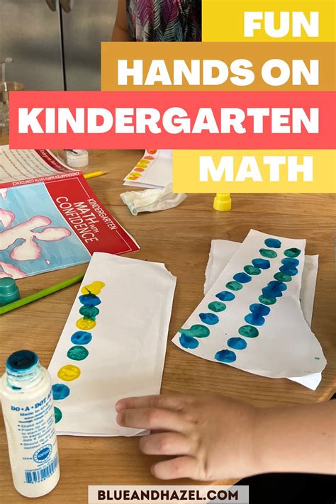 Kindergarten Math With Confidence Review - Blue and Hazel