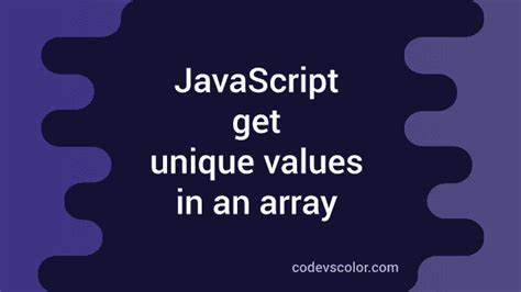 Image result for How to Get Only Unique Values in Two Array JavaScript