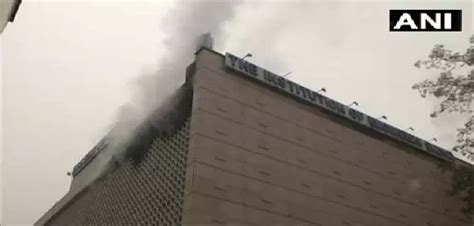 A fire broke out in a building in ITO area 3 fire engines reached the spot