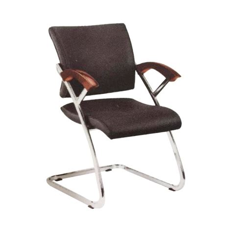 Buy Visitor Chair Stainless Steel Frame with Cushion Seat