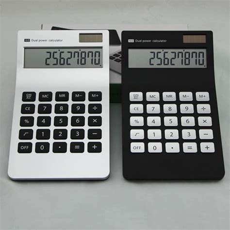 Buy Calculator, Slim Elegant Design, Office/Home Electronics, Dual ...