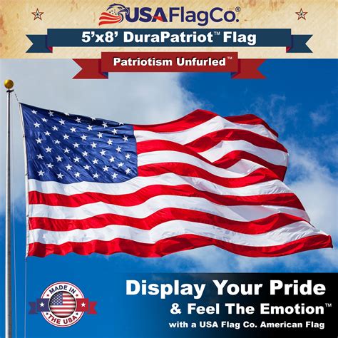 DuraPatriot™ All-Weather 5x8 American Flag by USA Flag Co.