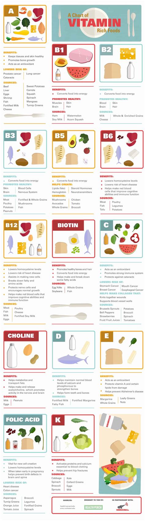 The Benefits Of Vitamins In Food | HoneyColony