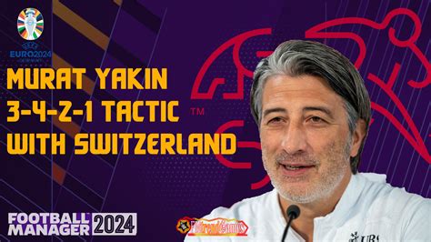 Murat Yakin 3-4-2-1 Tactic with Switzerland at Euro 2024 | FMtrendGames