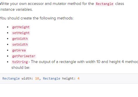 Image result for Mutator method Mutator vs Accessor Methods