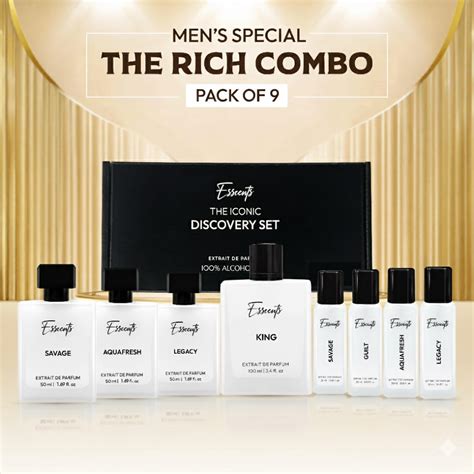 The Rich Combo (Pack Of 9) – Esscents - India’s First Alcohol-Free ...