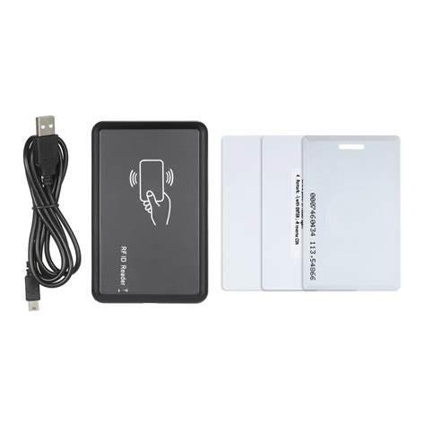 Buy Galapara RFID Reader 125KHz USB Smart RFID ID Card Reader Kit ...