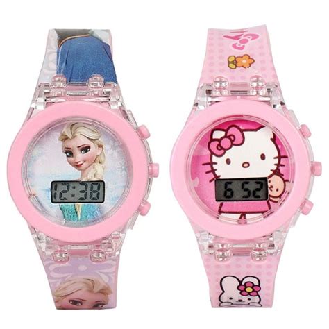 Driton Glowing Pink Princess Digital Watch for Girls/Glowing Pink ...