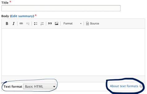 Image result for Text Module in Drupal