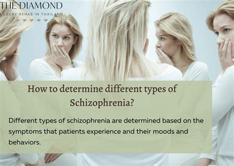 8 Types of Schizophrenia and their differences - The Diamond Rehab Thailand
