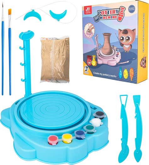 Buy Kids Pottery Wheel, Childrens Pottery Wheel with Clay, Pottery ...