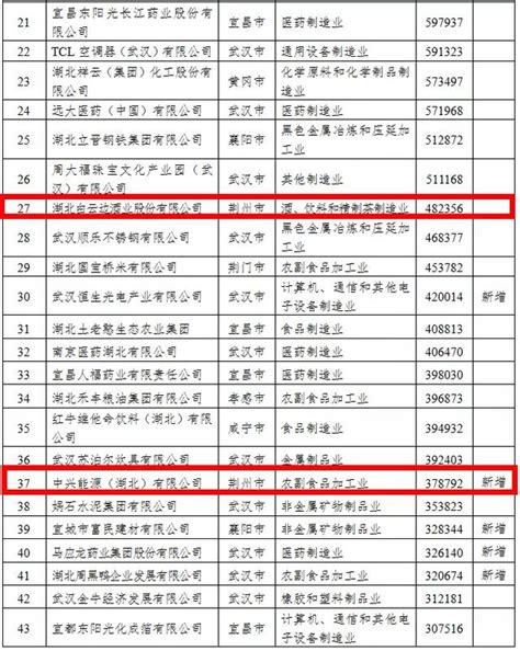 2020湖北民营企业100强榜单出炉 荆州这些企业上榜—荆州社会—荆州新闻网