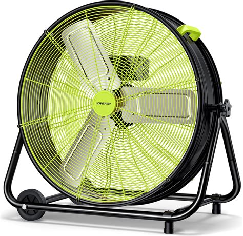 Amazon.com: VAGKRI 24 Inch Industrial Drum Fan, 320W High Velocity ...