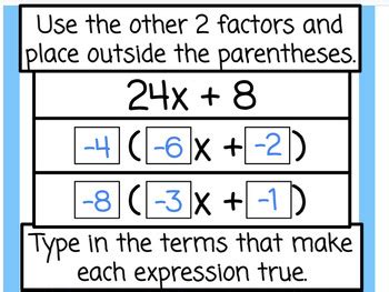 Factoring Lesson 的图像结果