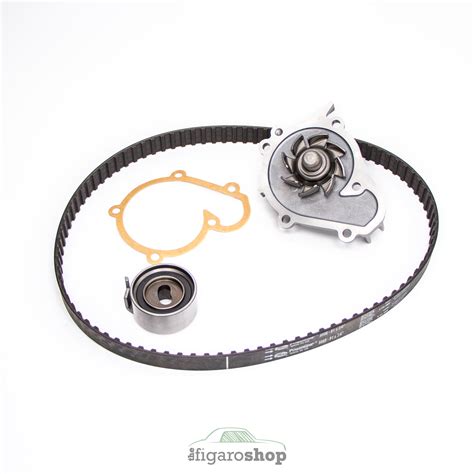 Nissan Pao, BE-1, Micra Cambelt, Tensioner and Water Pump Kit Square Tooth - The Figaro Shop ...