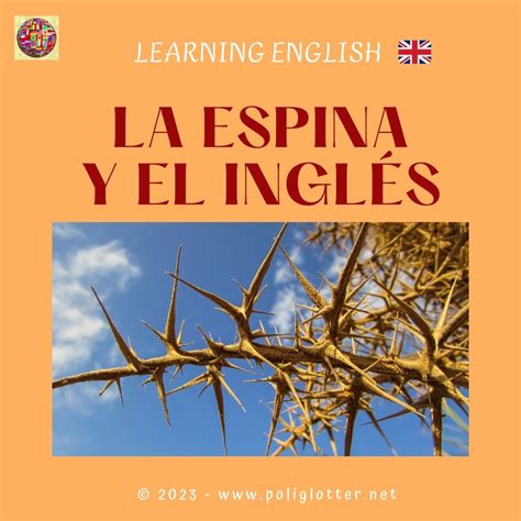 LA ESPINA Y EL INGLÉS – Poliglotter