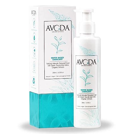 Avoda Natural Intimates Water Based Personal Lubricant Gel 200ml for ...