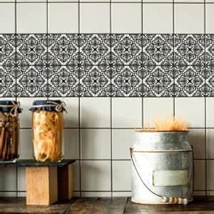 Odhams Press OP-RT2015 Chartwell Black Retile Decal with White ...